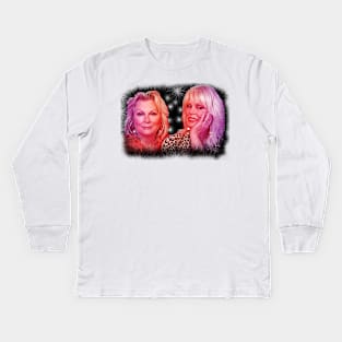 absolutely fabulous darling Kids Long Sleeve T-Shirt